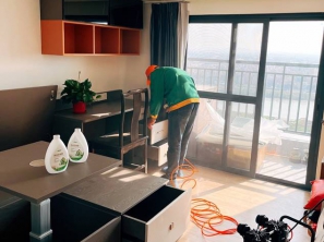 2022年1月11日佛山碧桂園世紀(jì)濱江新裝除甲醛